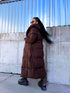 Choco Long Hooded Jacket "BEST CHOICE" FC85